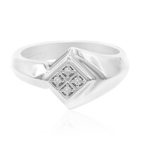 Bague en argent et Diamant I1 (G)