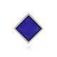 Pendentif en argent et Calcédoine bleue (MONOSONO COLLECTION)