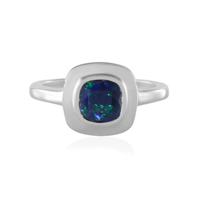 Bague en argent et Opale Mezezo