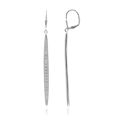 Boucles d'oreilles en argent et Zircon