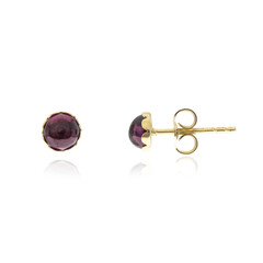Boucles d'oreilles en or et Grenat Rhodolite (CUSTODANA)
