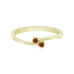 Bague en or et Diamant rouge I4