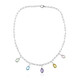 Collier en argent et Quartz rose