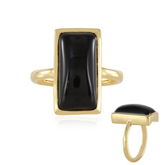 Bague en argent et Onyx noir