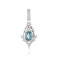 Pendentif en argent et Zircon de Ratanakiri