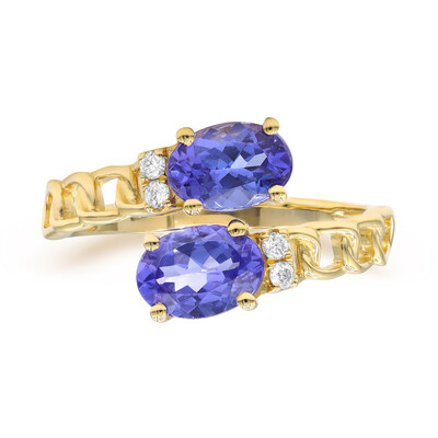 Bague en or et Tanzanite AAA (CIRARI)