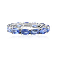 Bague en argent et Kyanite du Népal