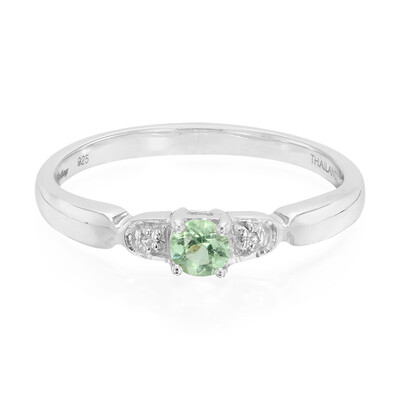 Bague en argent et Tourmaline Paraïba