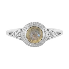 Bague en argent et Labradorite