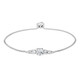 Bracelet en argent et Topaze blanche (Adela Silber)
