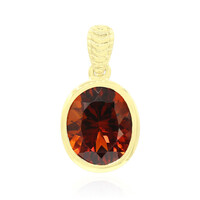 Pendentif en or et Citrine Madère (Tenner Diniz)