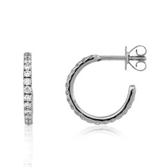 Boucles d'oreilles en platine et Diamant Flawless (F) (LUCENT DIAMONDS)