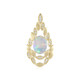 Pendentif en or et Opale Welo AAA (de Melo)