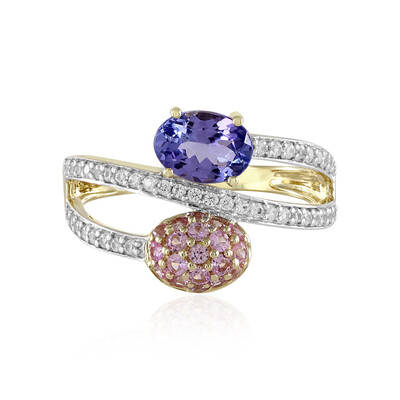 Bague en or et Tanzanite