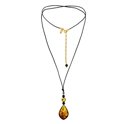 Collier en argent et Ambre baltique (dagen)