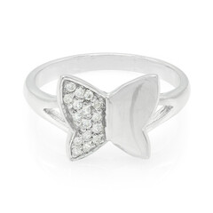 Bague en argent et Zircon