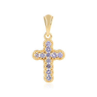 Pendentif en argent et Tanzanite
