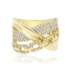 Bague en or et Diamant SI1 (H) (CIRARI)
