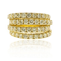 Bague en or et Diamant SI2 jaune (CIRARI)