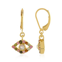 Boucles d'oreilles en argent et Opale Welo