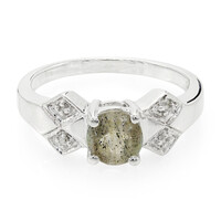 Bague en argent et Spectrolite