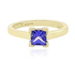 Bague en or et Tanzanite AAA