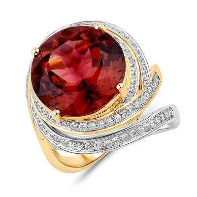 Bague en or et Tourmaline rose (SUHANA)