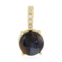 Pendentif en argent et Pietersite