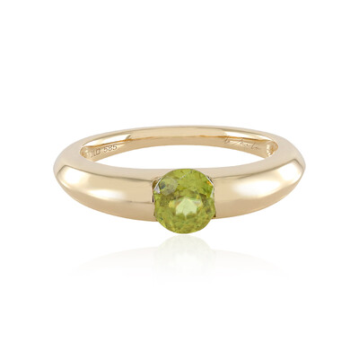 Bague en or et Sphène (de Melo)