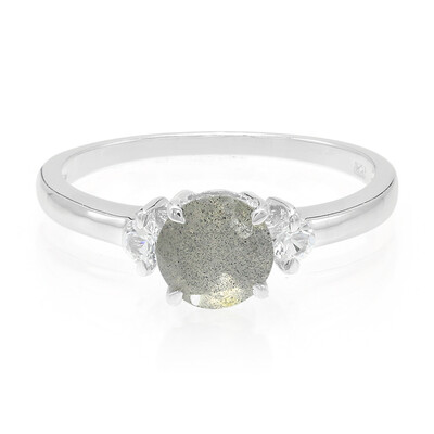 Bague en argent et Spectrolite