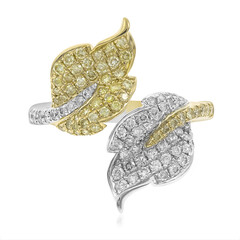 Bague en or et Diamant SI2 jaune (CIRARI)