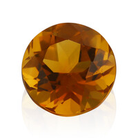  Citrine mandarine (gemme et boîte de collection)