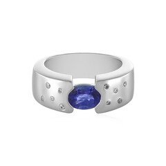 Bague en argent et Tanzanite