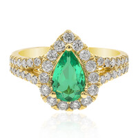 Bague en or et Emeraude de Colombie (CIRARI)