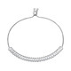 Bracelet en argent et Topaze blanche