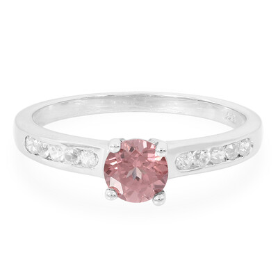 Bague en argent et Grenat de Malaya