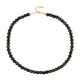Collier en argent et Pyrite