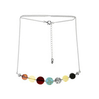 Collier en argent et Turquoise