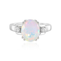 Bague en argent et Opale Welo