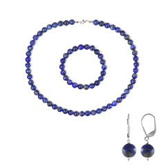 Parure en argent et Lapis-Lazuli