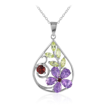 Collier en argent et Améthyste