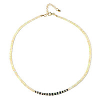 Collier en argent et Opale Welo