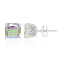 Boucles d'oreilles en argent et Quartz Rayon de Lune