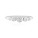 Bague en argent et Zircon (de Melo)