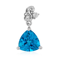 Pendentif en argent et Topaze de Marambaia