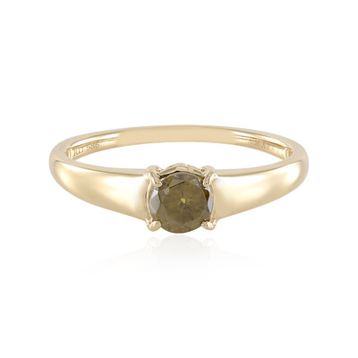 Bague en or et Sphalérite (AMAYANI)