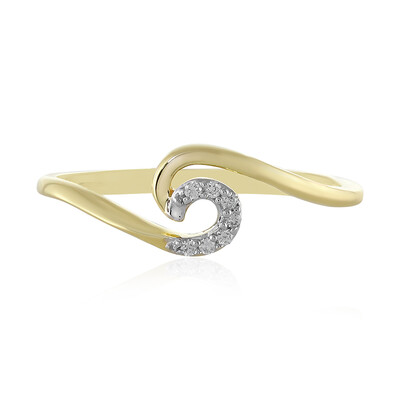 Bague en or et Diamant Flawless (F) (LUCENT DIAMONDS)