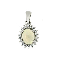 Pendentif en argent et Opale Welo