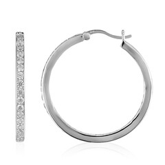 Boucles d'oreilles en argent et Zircon