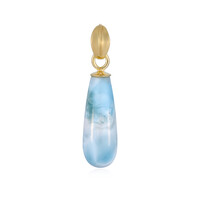 Pendentif en argent et Larimar